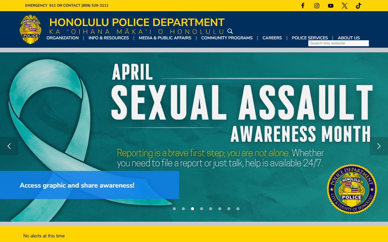 Kaneohe HPD District 4 page for Kaneohe booking releases